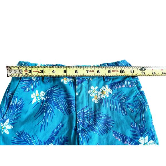 Vineyard Vines Boys’ Blue Floral Print Shorts - Size 7 - Picture 6 of 6